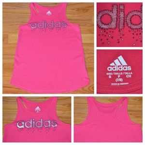Youth girls Adidas tanks, size S 7/8